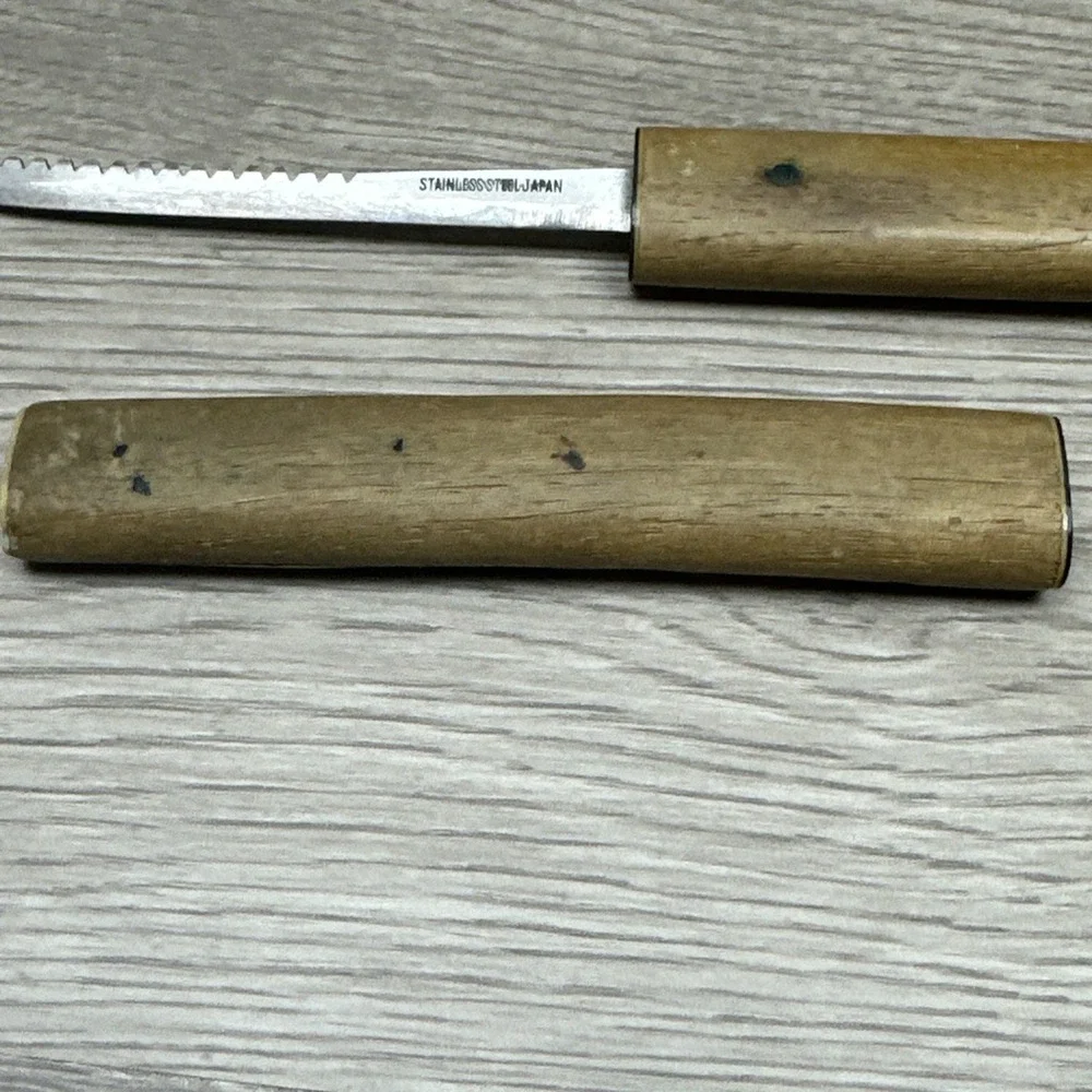 Japanese Vintage Tanto Style Letter Opener Mini Samurai Steel Sword From Japan